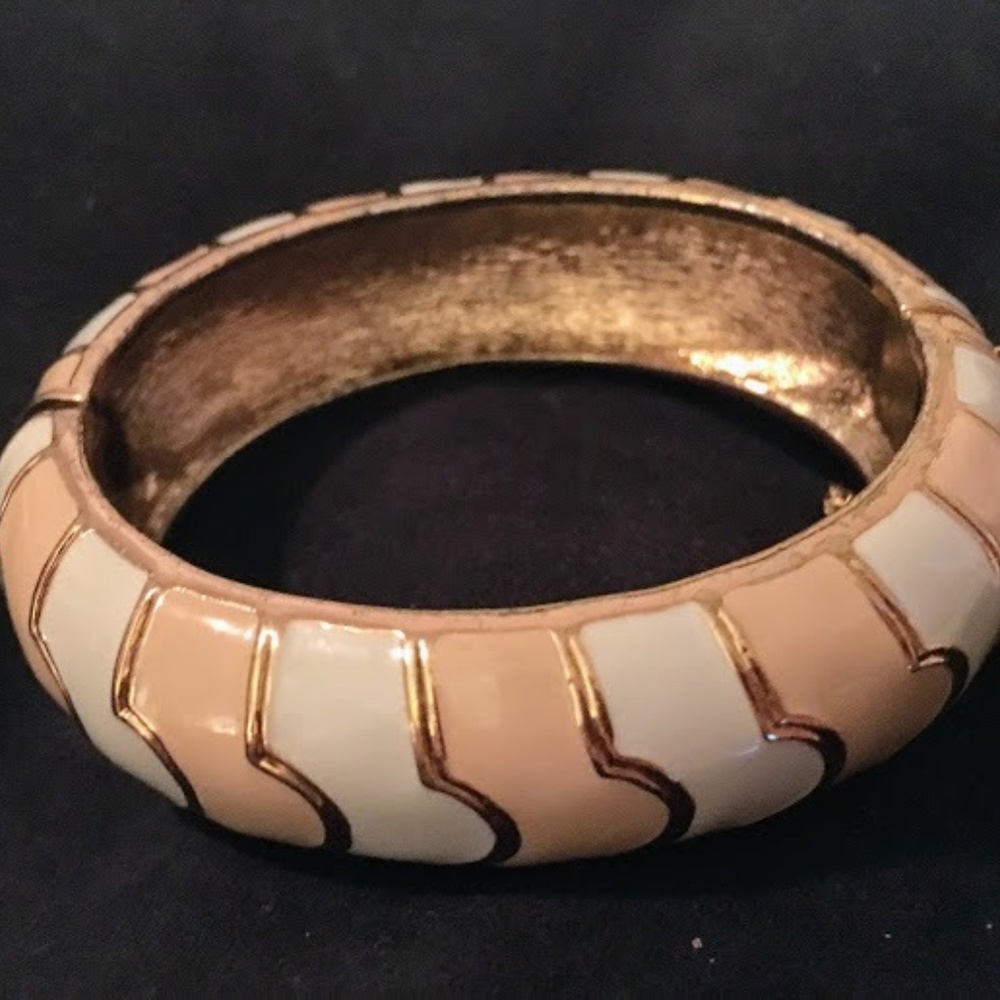 J. Crew striped bracelet